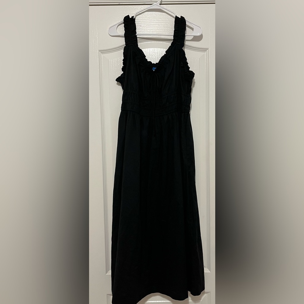 Old Navy Black Strapless Dress
